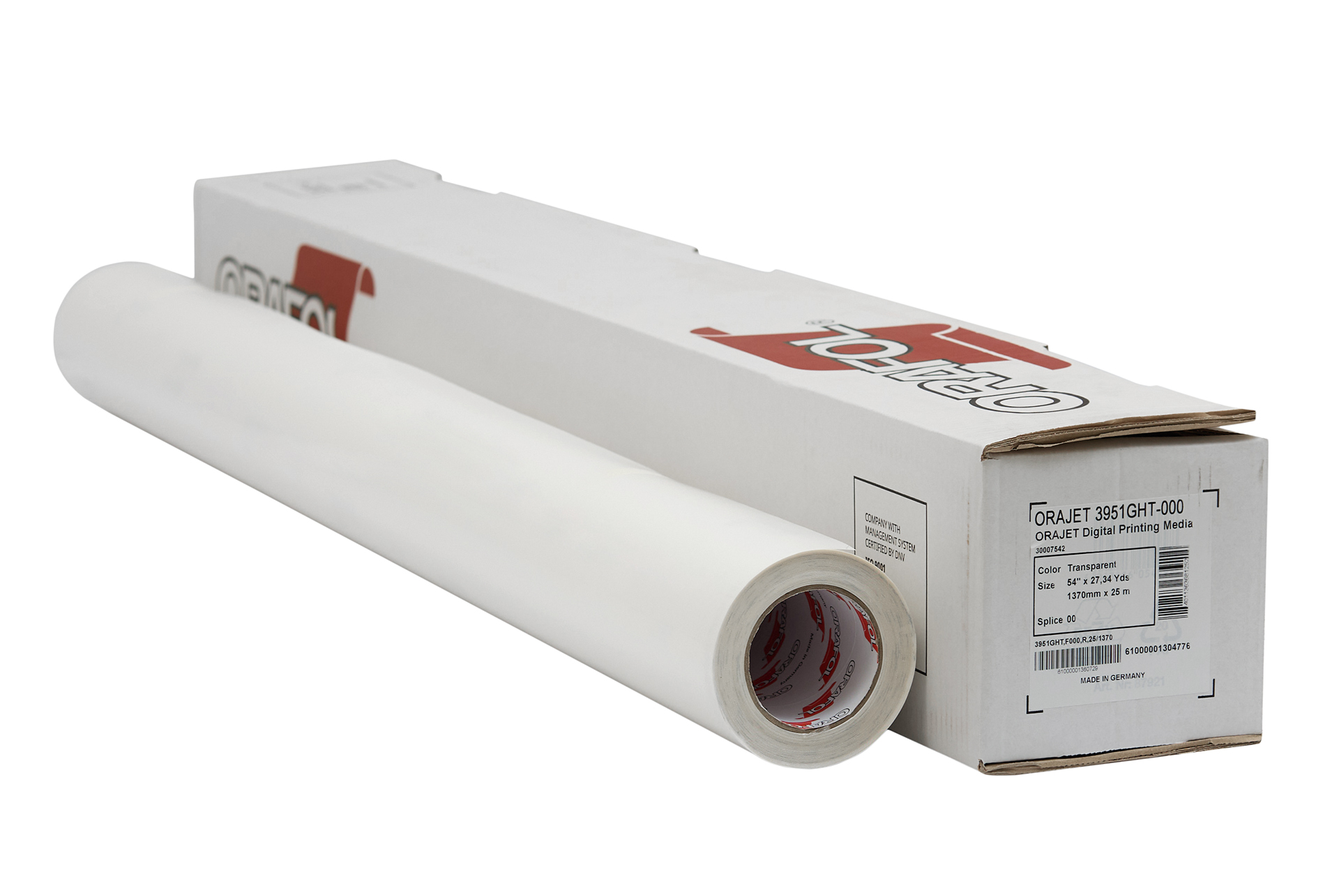 Самоклеющаяся пленка ORAJET® 3951HT